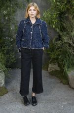 CLEMENCE POESY at Chanel Fashion Show in Paris 10/03/2017