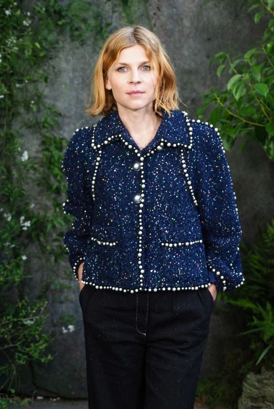 CLEMENCE POESY at Chanel Fashion Show in Paris 10/03/2017