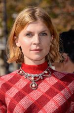 CLEMENCE POESY at Miu Miu Fashion Show in Paris 10/03/2017