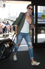 COBIE SMULDERS at Los Angeles International Airport 10/04/2017