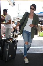 COBIE SMULDERS at Los Angeles International Airport 10/04/2017