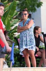 COLEEN ROONEY Out in Barbados 10/29/2017