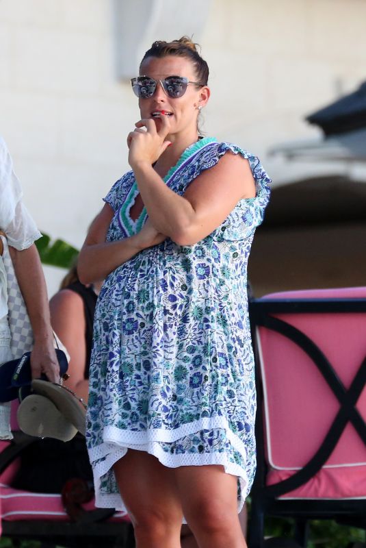 COLEEN ROONEY Out in Barbados 10/29/2017