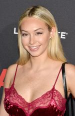 CORINNE OLYMPIOS at Jigsaw Premiere in Los Angeles 10/25/2017