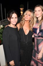 COURTENEY COX at Tabitha Simmons by Jennifer Aniston Dinner in West Hollywood 10/12/2017