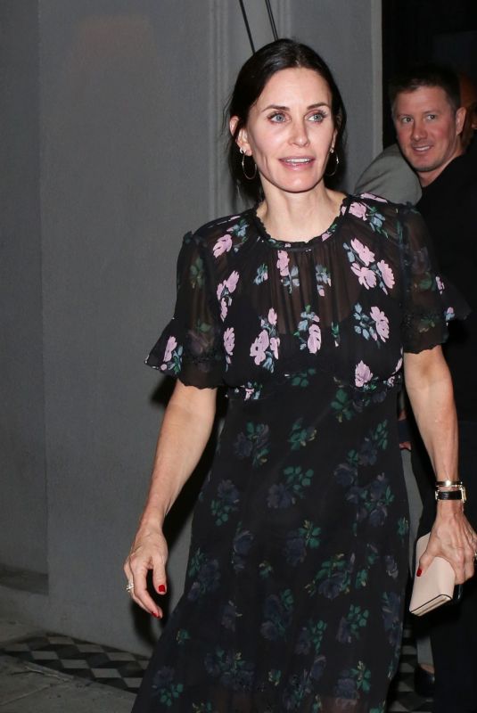 COURTENEY COX Leaves Craig