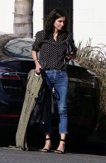 COURTENEY COX Out and About in Hollywood 10/12/2017