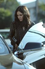 COURTENEY COX Out and About in Hollywood 10/12/2017