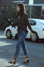 COURTENEY COX Out and About in Hollywood 10/12/2017