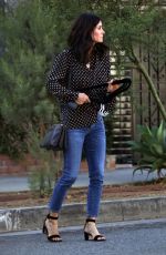 COURTENEY COX Out and About in Hollywood 10/12/2017