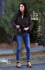 COURTENEY COX Out and About in Hollywood 10/12/2017