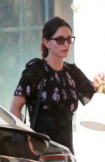 COURTENEY COX Shopping in West Hollywood 10/26/2017