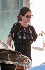 COURTENEY COX Shopping in West Hollywood 10/26/2017