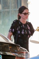 COURTENEY COX Shopping in West Hollywood 10/26/2017