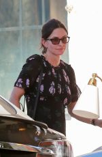 COURTENEY COX Shopping in West Hollywood 10/26/2017