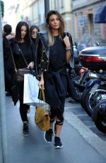 CRISTINA BUCCINO Out Shopping in Milan 10/17/2017