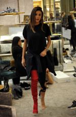 CRISTINA BUCCINO Out Shopping in Milan 10/17/2017
