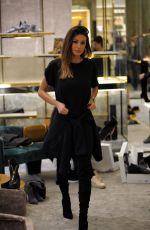 CRISTINA BUCCINO Out Shopping in Milan 10/17/2017