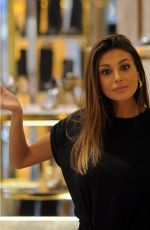 CRISTINA BUCCINO Out Shopping in Milan 10/17/2017