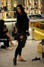 CRISTINA BUCCINO Out Shopping in Milan 10/17/2017