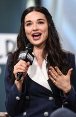 CRYSTAL REED at Build Series in New York 10/18/2017