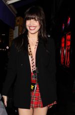 DAISY LOWE at Badoo Date of the Dead Party in London 10/26/2017