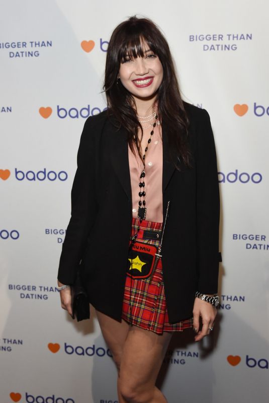 DAISY LOWE at Badoo Hosts its #dateofthedead Halloween Bash in London 10/26/2017