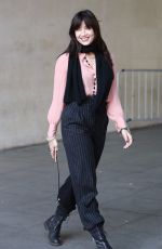 DAISY LOWE Leaves BBC Radio in London 10/15/2017