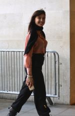 DAISY LOWE Leaves BBC Radio in London 10/15/2017