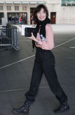 DAISY LOWE Leaves BBC Radio in London 10/15/2017