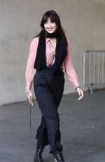 DAISY LOWE Leaves BBC Radio in London 10/15/2017