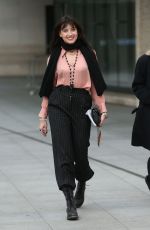 DAISY LOWE Leaves BBC Radio in London 10/15/2017