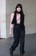 DAISY LOWE Leaves BBC Radio in London 10/15/2017