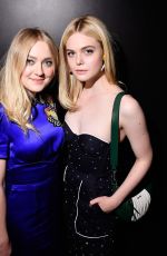 DAKOTA and ELLE FANNING at Miu Miu After-party in Paris 10/03/2017