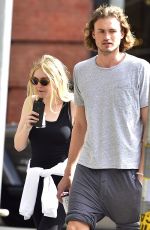 DAKOTA FANNING Arrives at a Gym in New York 10/23/2017