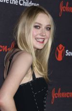 DAKOTA FANNING at 5th Annual Save the Children Illumination Gala in New York 10/18/2017