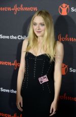 DAKOTA FANNING at 5th Annual Save the Children Illumination Gala in New York 10/18/2017