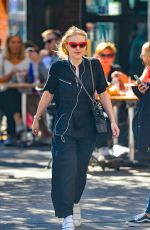 DAKOTA FANNING Out in New York 10/19/2017