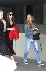DAKOTA JOHNSON and JENNIFER MEYER at Tom Jobim International Airport in Rio De Janeiro 10/23/2017