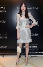 DAKOTA JOHNSON at Intimissimi Grand Opening in New York 10/18/2017