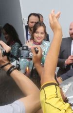 DAKOTA JOHNSON Leaves Her Hotel in Rio De Janeiro 10/23/2017