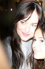 DAKOTA JOHNSON Leaves Intimissimi Grand Opening in New York 10/18/2017