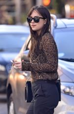 DAKOTA JOHNSON Out and About in New York 10/02/2017