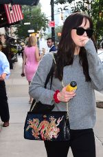 DAKOTA JOHNSON Out and About in New York 10/06/2017