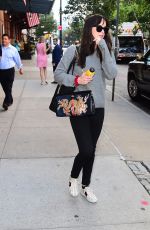 DAKOTA JOHNSON Out and About in New York 10/06/2017