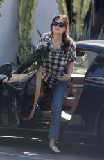 DAKOTA JOHNSON Out for Coffee in West Hollywood 10/09/2017