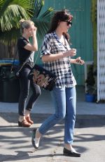 DAKOTA JOHNSON Out for Coffee in West Hollywood 10/09/2017