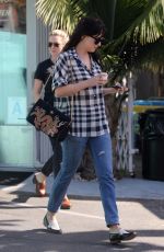 DAKOTA JOHNSON Out for Coffee in West Hollywood 10/09/2017