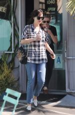 DAKOTA JOHNSON Out for Coffee in West Hollywood 10/09/2017