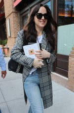 DAKOTA JOHNSON Out in New York 10/18/2017
